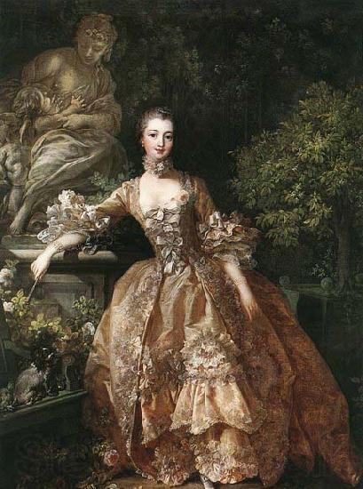 Francois Boucher Portrait of Marquise de Pompadour